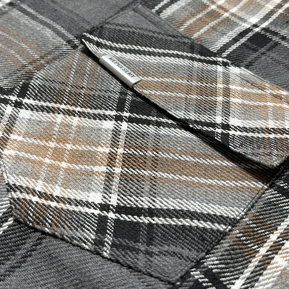 Quilted Flannel Shirt - REPRESENT - VENTURER