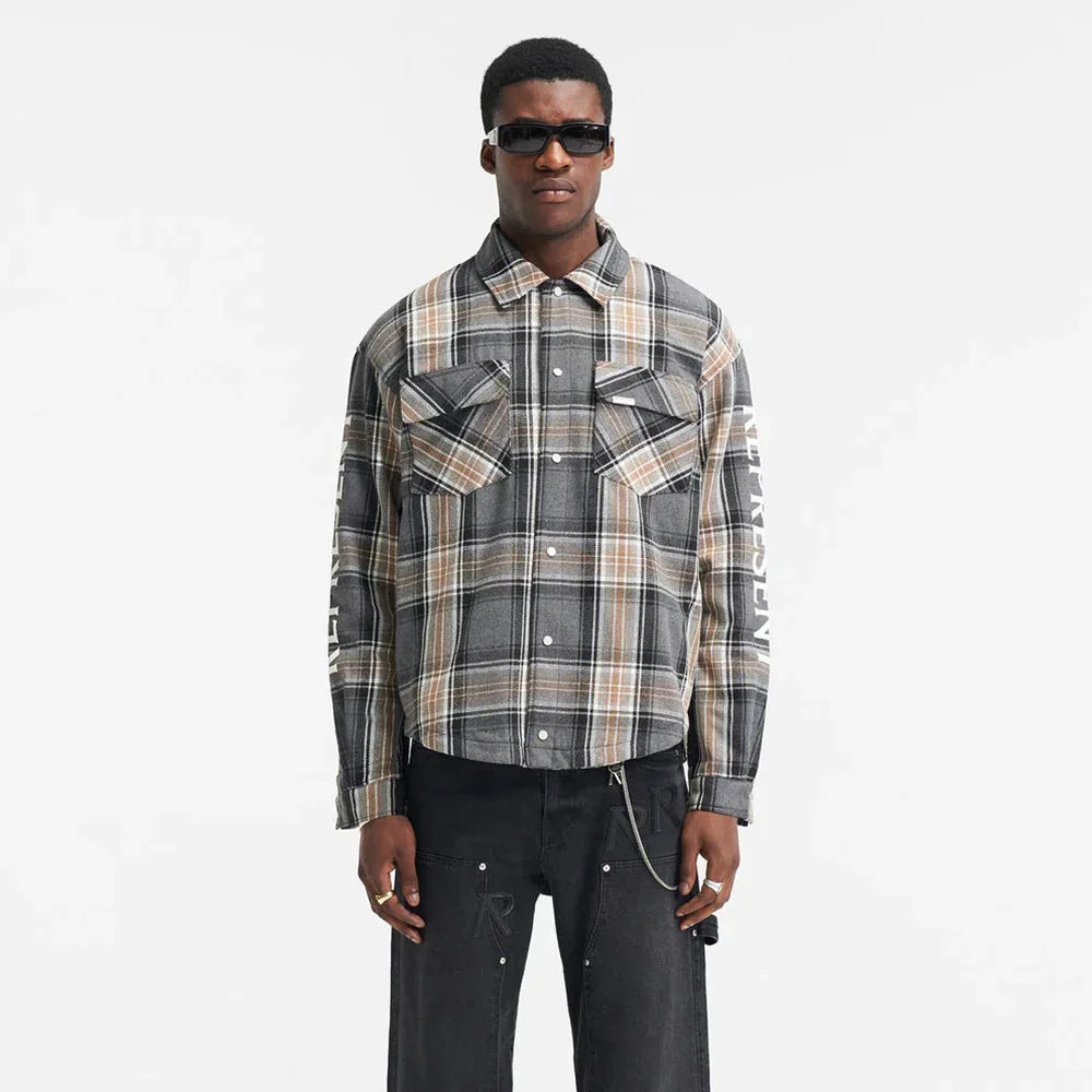 Quilted Flannel Shirt - REPRESENT - VENTURER