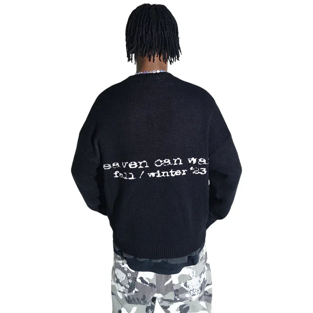 Euro Knit Sweater - HEAVEN CAN WAIT - VENTURER