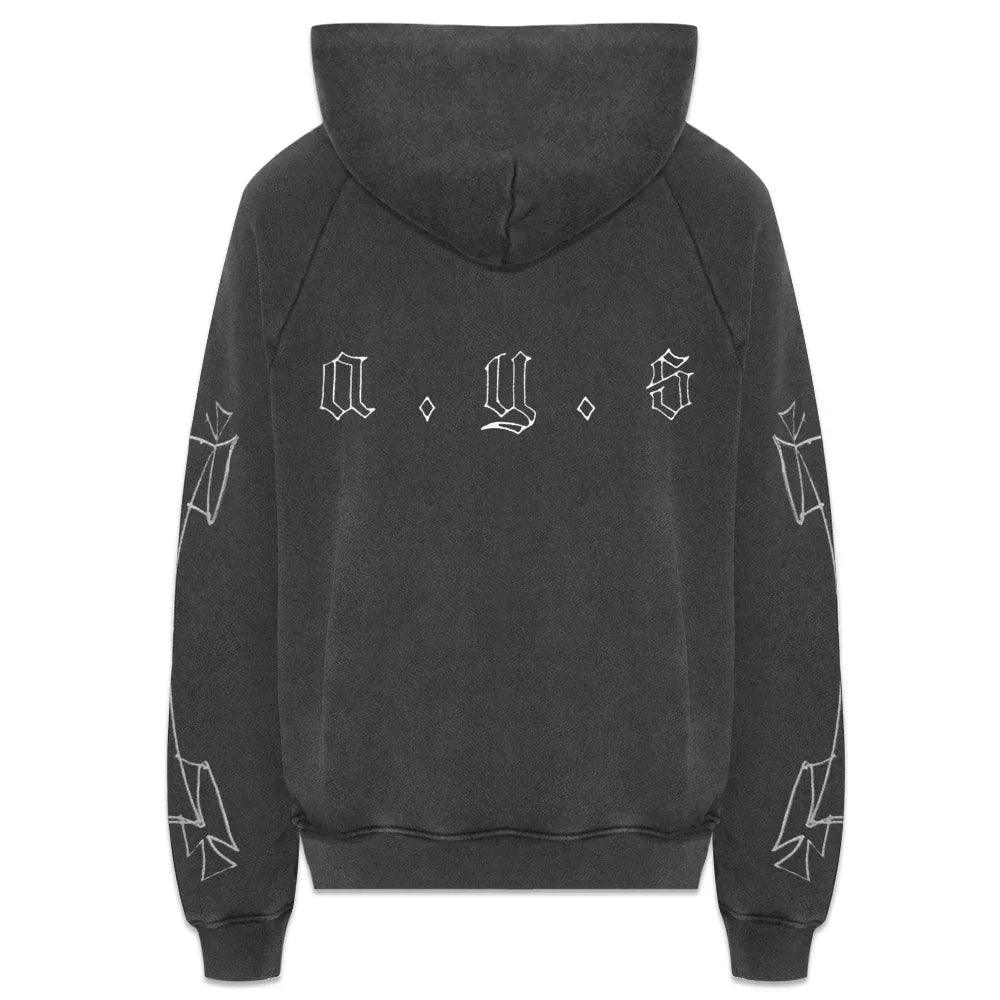 AYS Marked Repaired Hoodie - ASKYURSELF - VENTURER