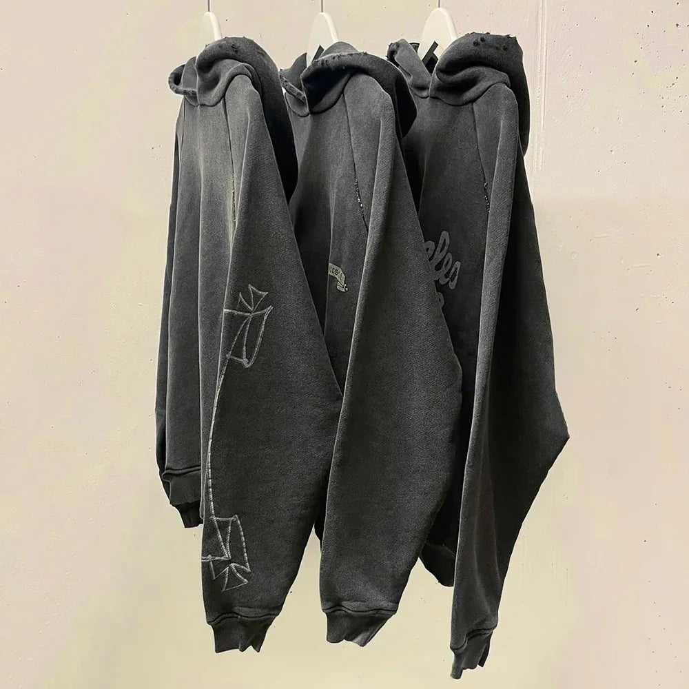 Banned Repaired Hoodie - ASKYURSELF - VENTURER