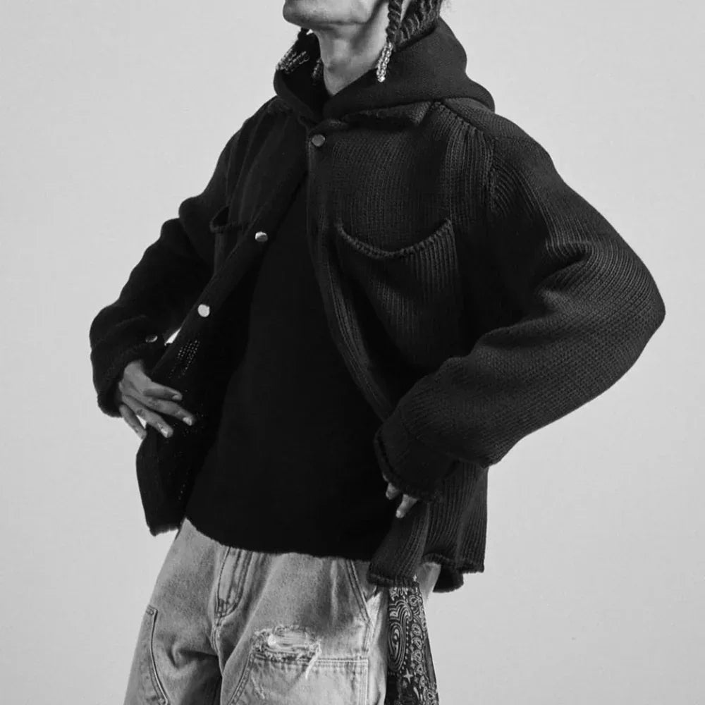 Destroyer Knit Hoodie - ASKYURSELF - VENTURER