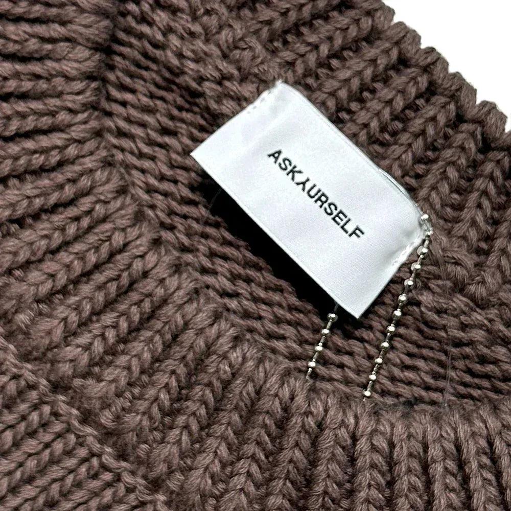 Chunky Cross Knit - ASKYURSELF - VENTURER