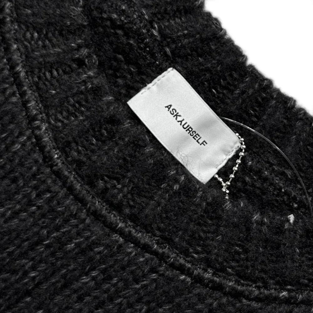 Brushed Checkered Knit - ASKYURSELF - VENTURER