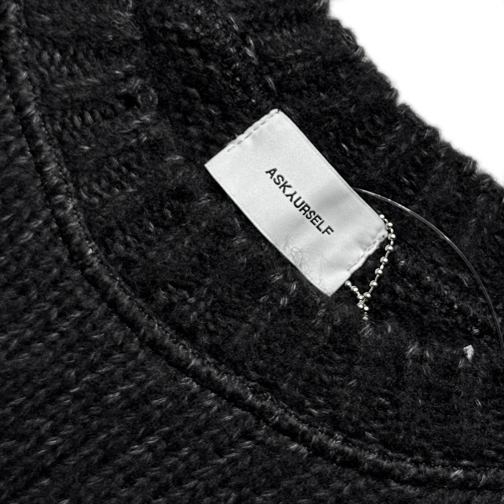 Brushed Checkered Knit - ASKYURSELF - VENTURER