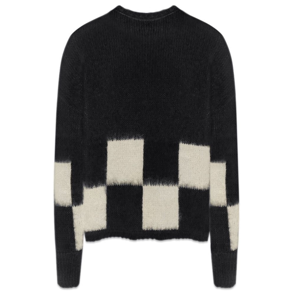 Brushed Checkered Knit - ASKYURSELF - VENTURER