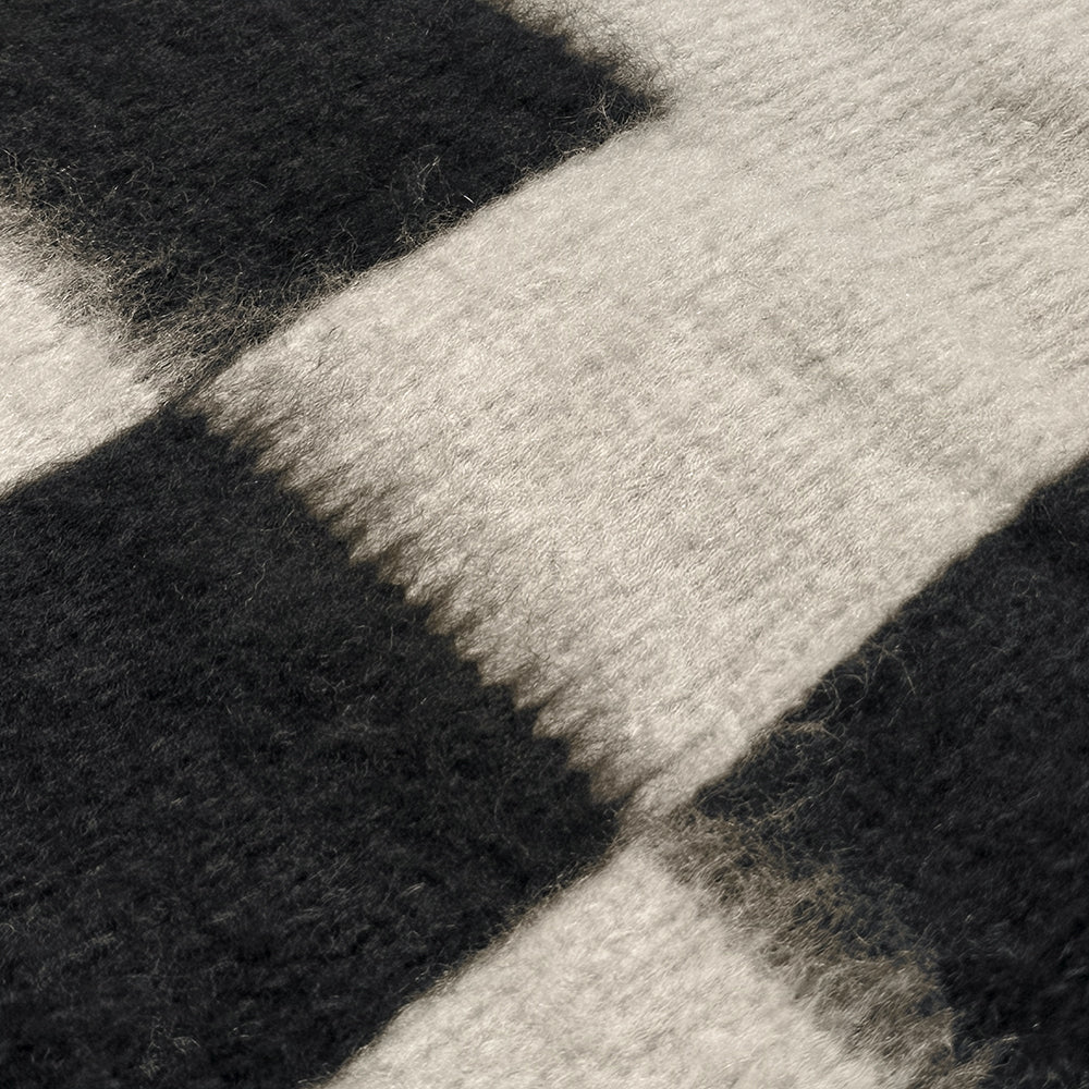 Brushed Checkered Knit