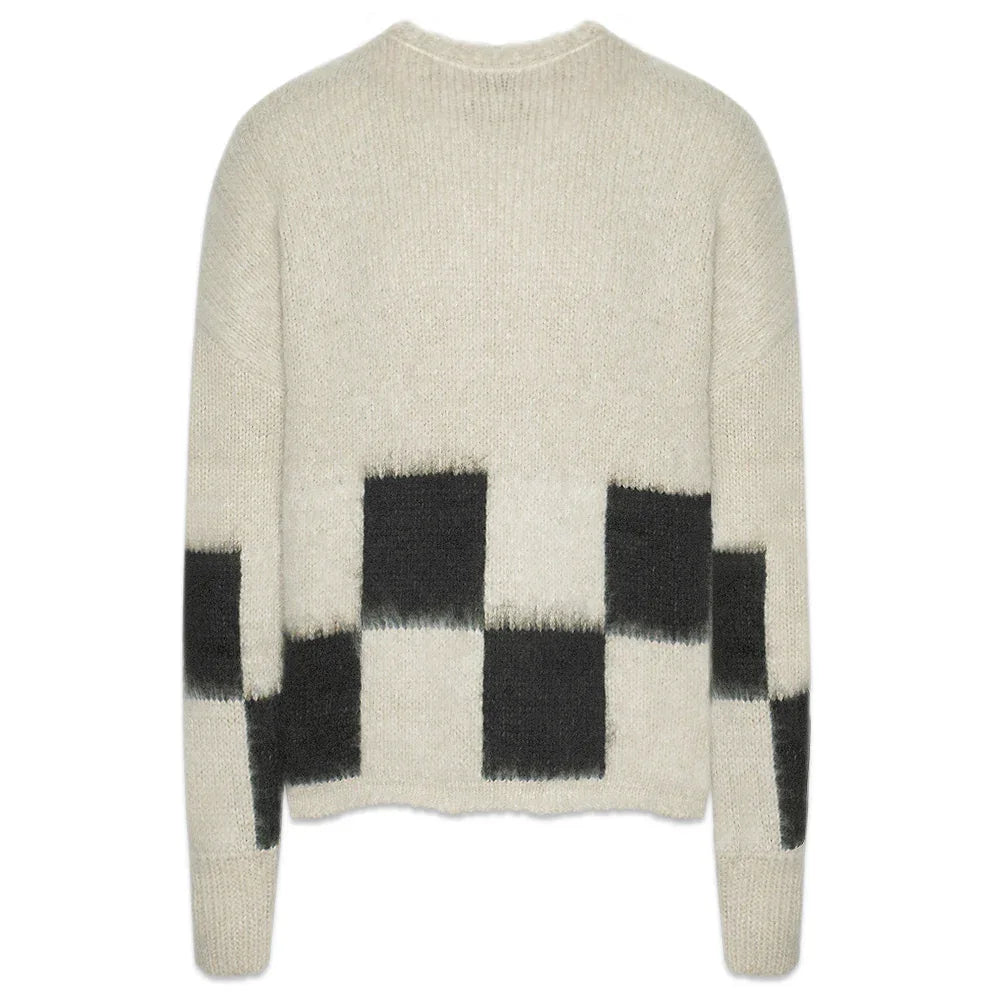 Brushed Checkered Knit - ASKYURSELF - VENTURER
