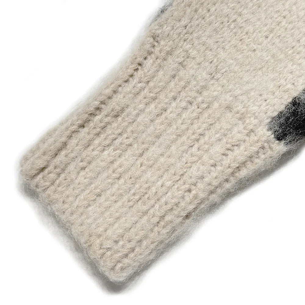 Brushed Checkered Knit - ASKYURSELF - VENTURER