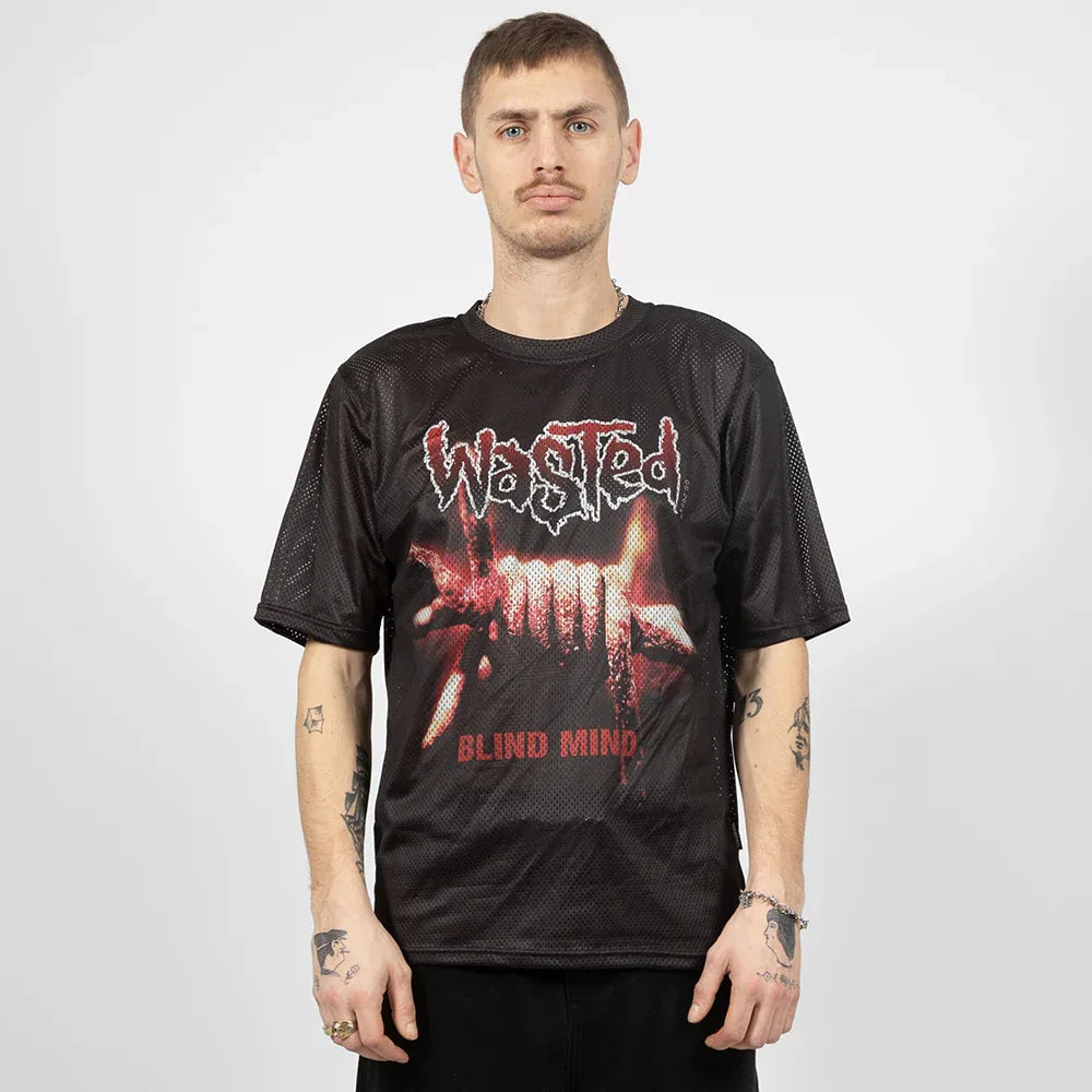 Blind Mesh T-Shirt - WASTED PARIS - VENTURER