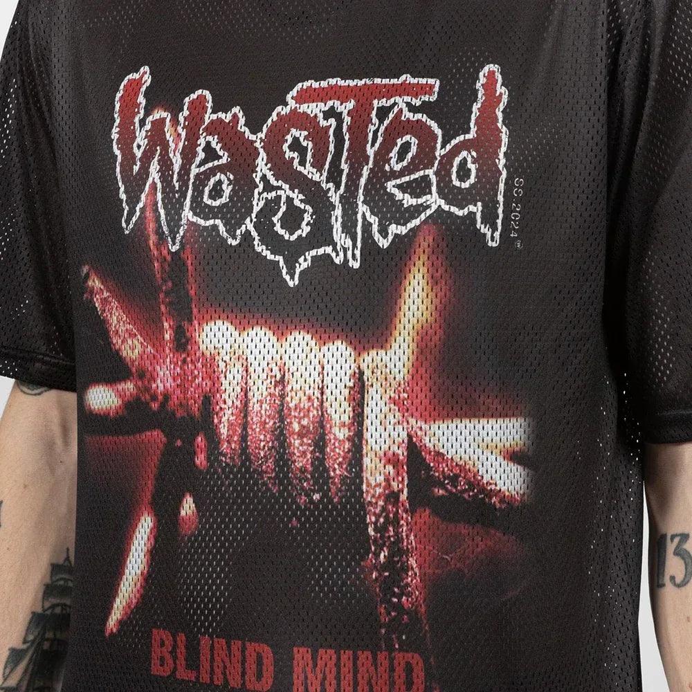 Blind Mesh T-Shirt - WASTED PARIS - VENTURER