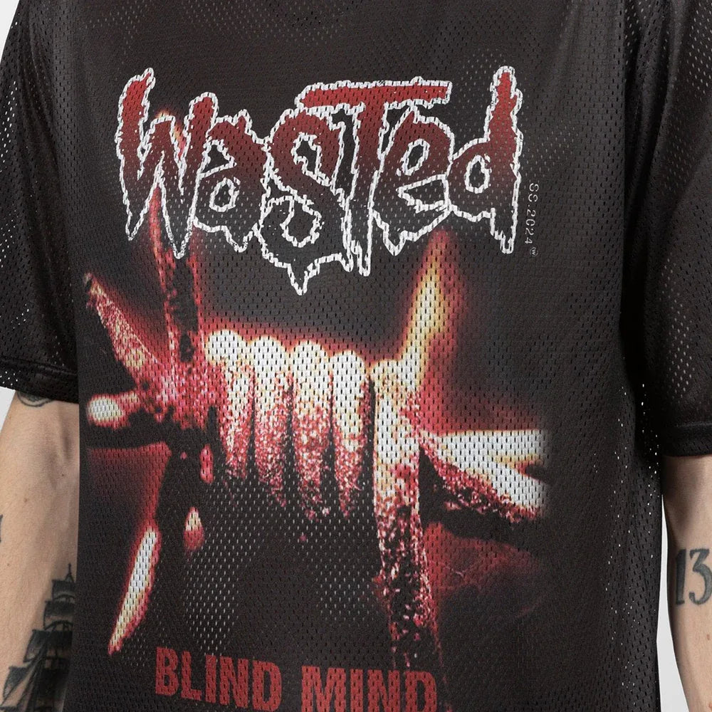 Blind Mesh T-Shirt - WASTED PARIS - VENTURER