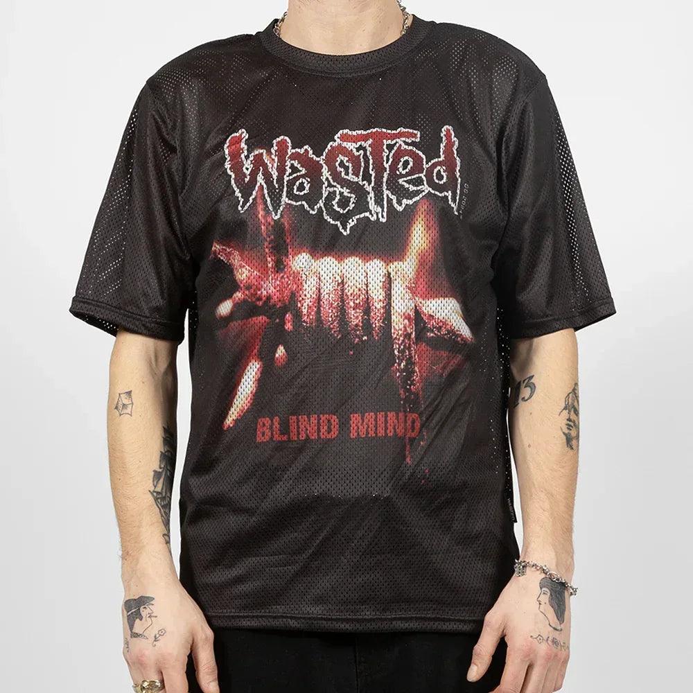 Blind Mesh T-Shirt - WASTED PARIS - VENTURER