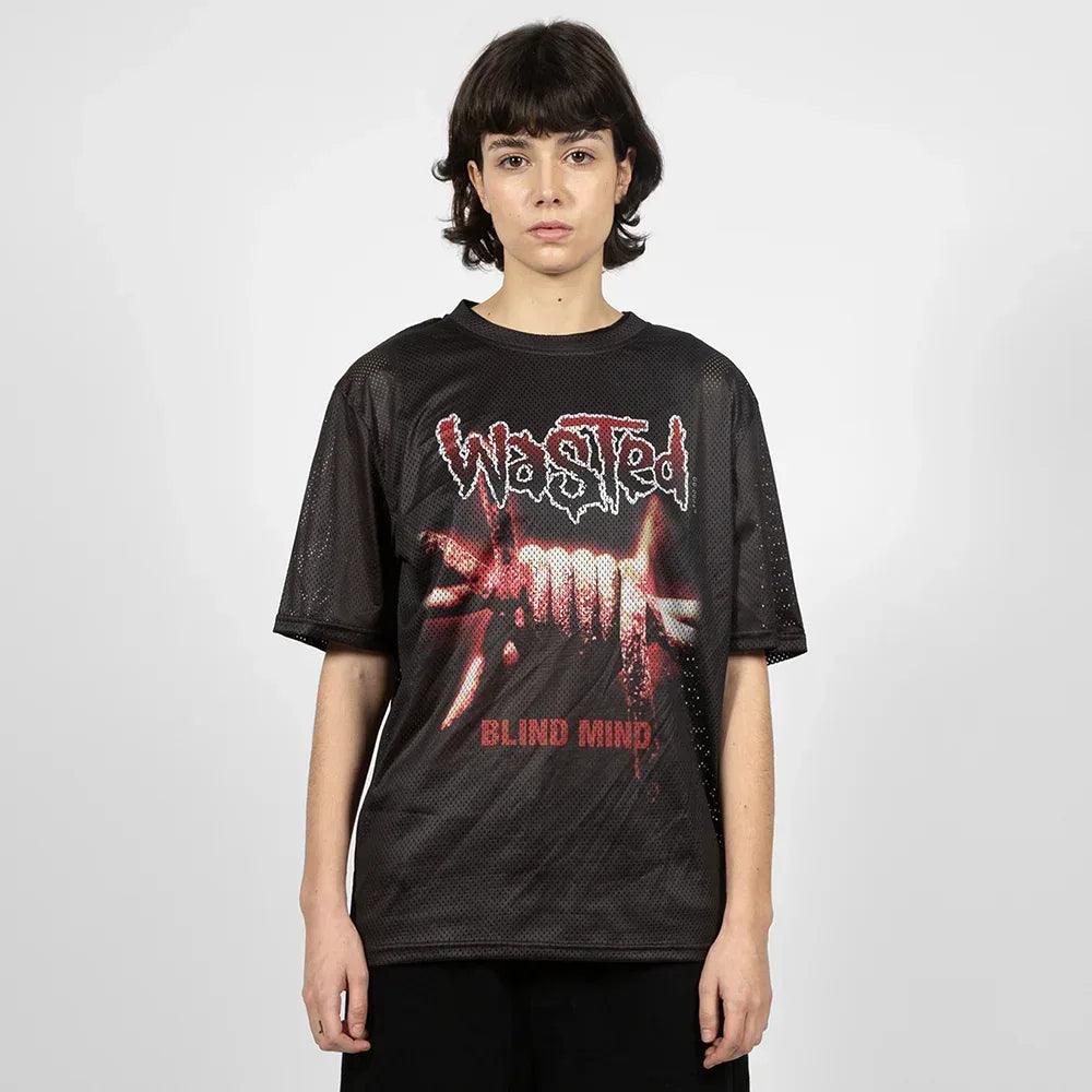 Blind Mesh T-Shirt - WASTED PARIS - VENTURER