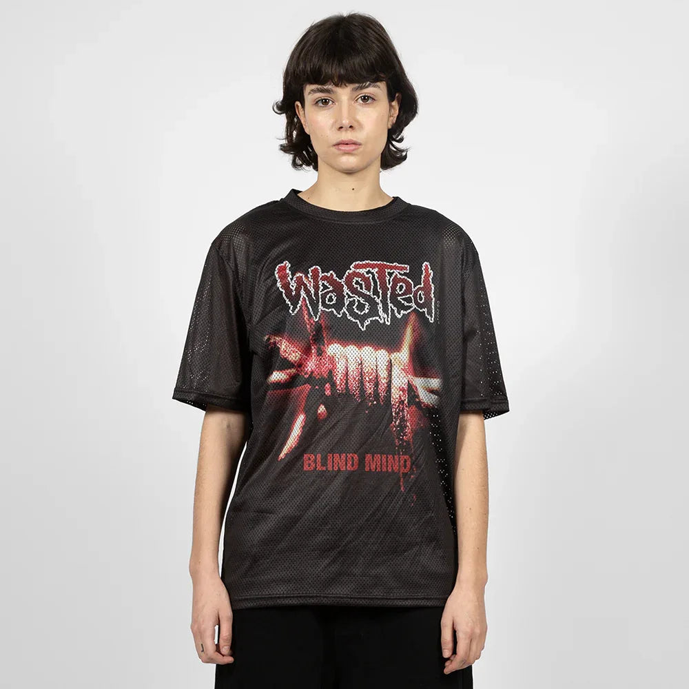 Blind Mesh T-Shirt - WASTED PARIS - VENTURER