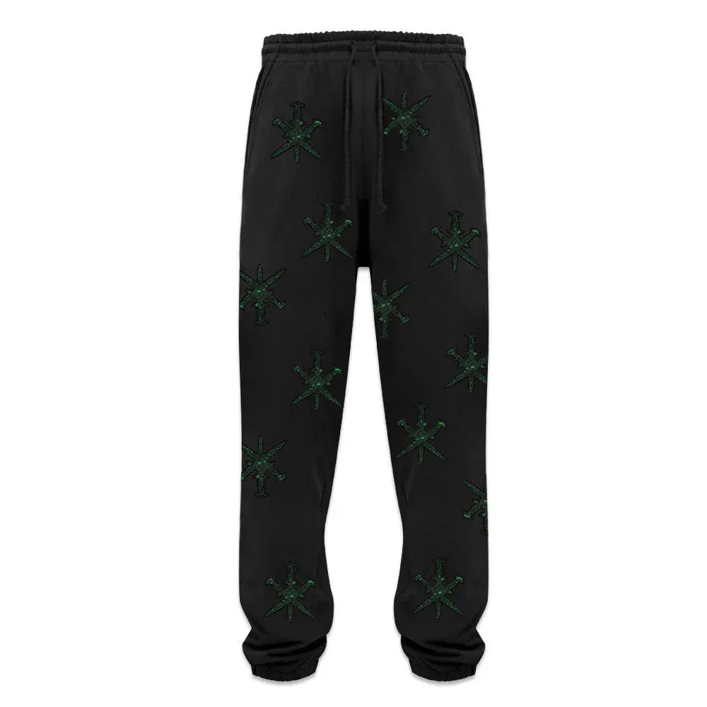 Dagger Rhinestone Joggers - UNKNOWN LONDON - VENTURER