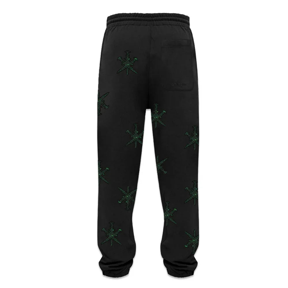 Dagger Rhinestone Joggers - UNKNOWN LONDON - VENTURER