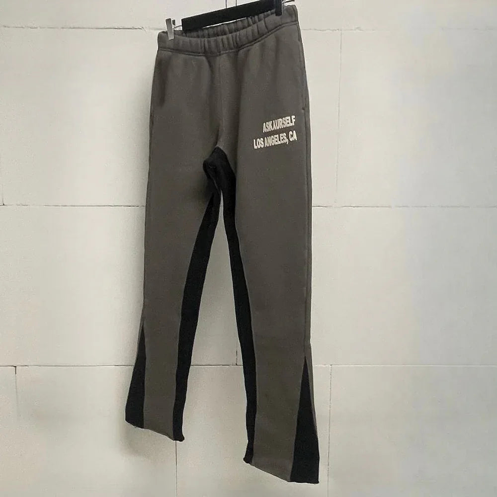 Contrast Insert Flare Jogger - ASKYURSELF - VENTURER
