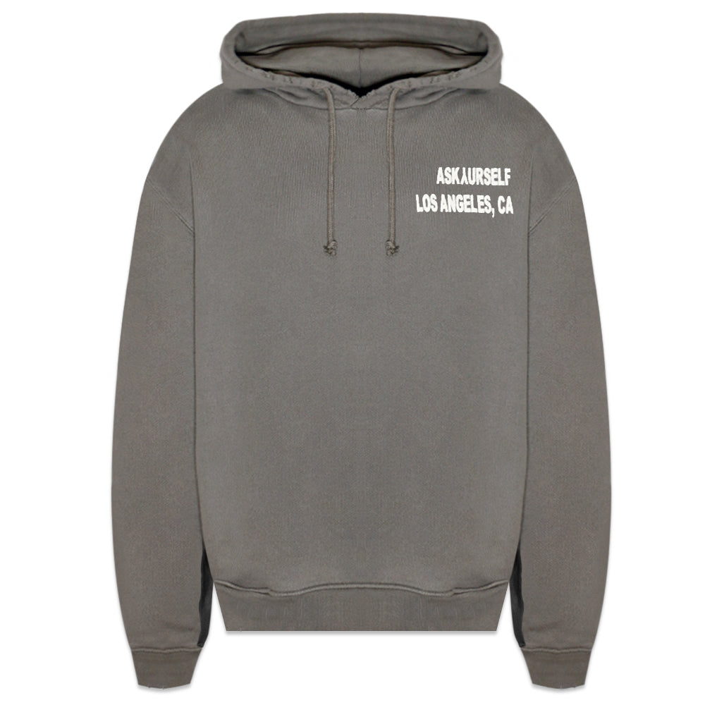 Contrast Insert Hoodie