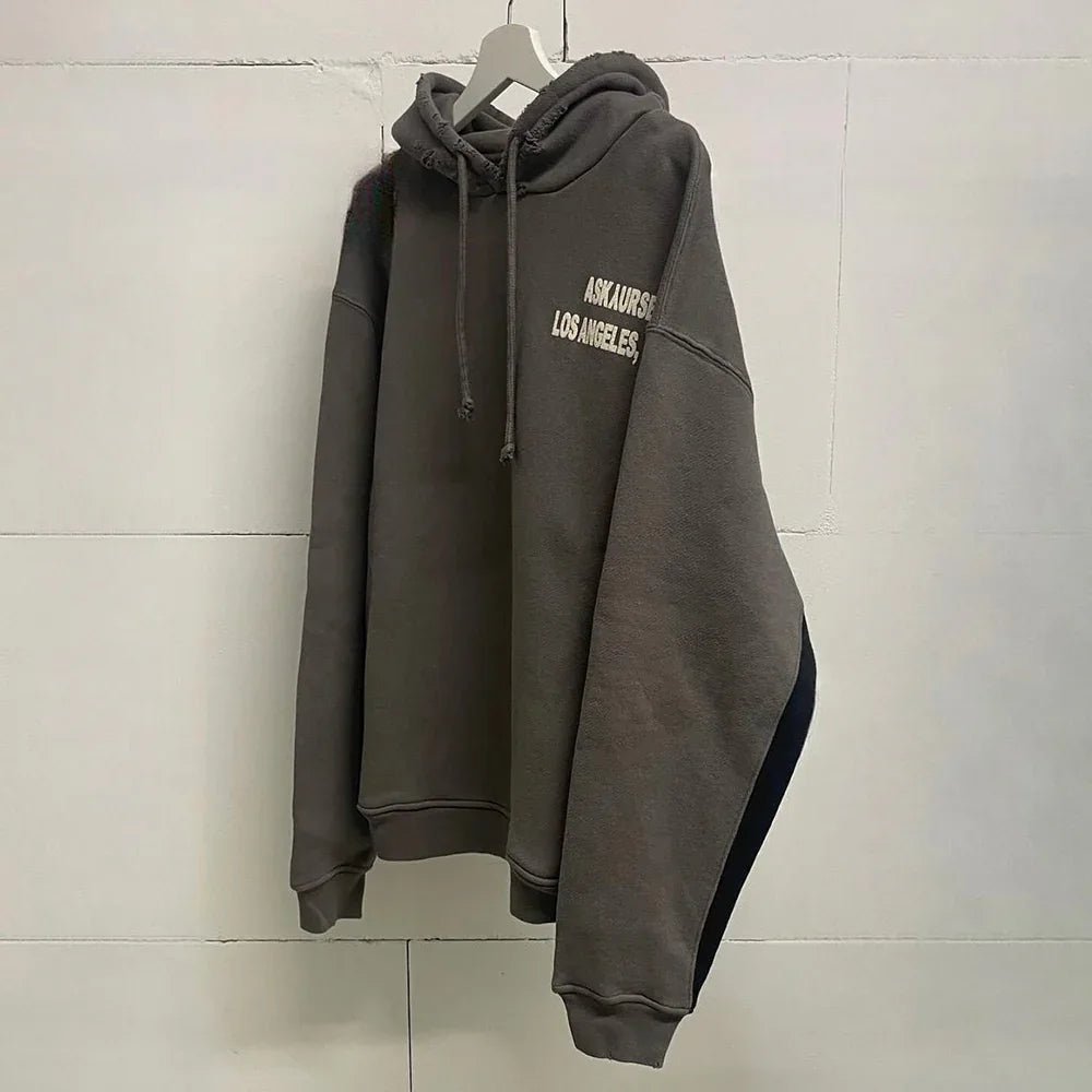Contrast Insert Hoodie - ASKYURSELF - VENTURER