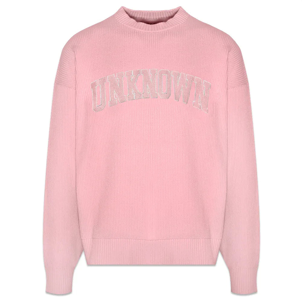 Collage Logo Knit - UNKNOWN LONDON - VENTURER