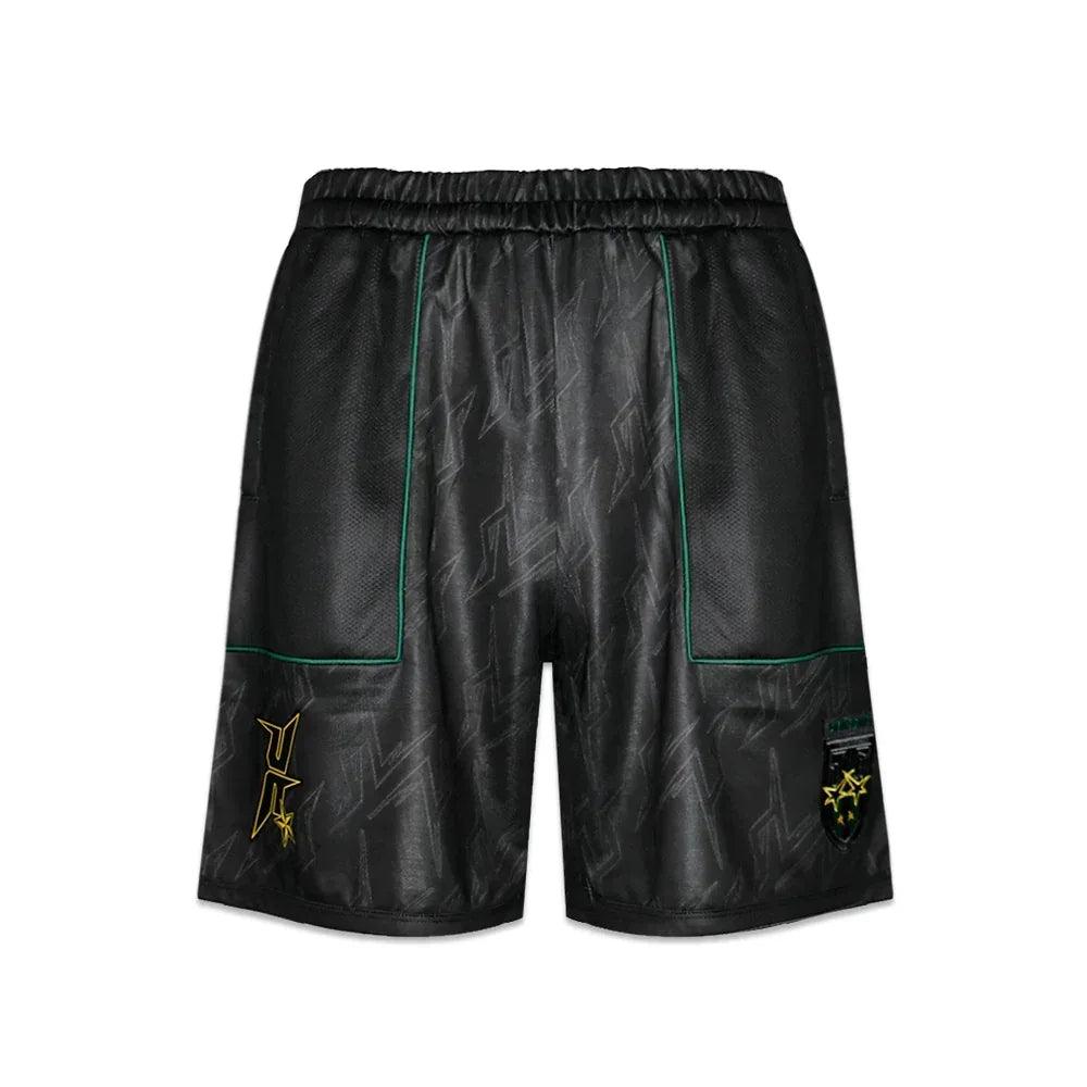 Monogram Football Shorts - UNKNOWN LONDON - VENTURER