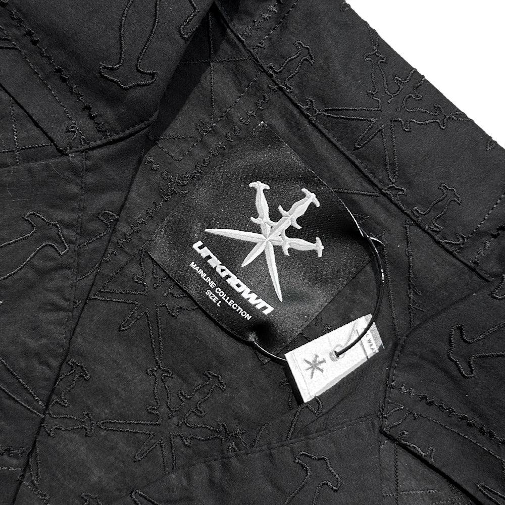 Dagger Monogram Embroidery Shirt - UNKNOWN LONDON - VENTURER