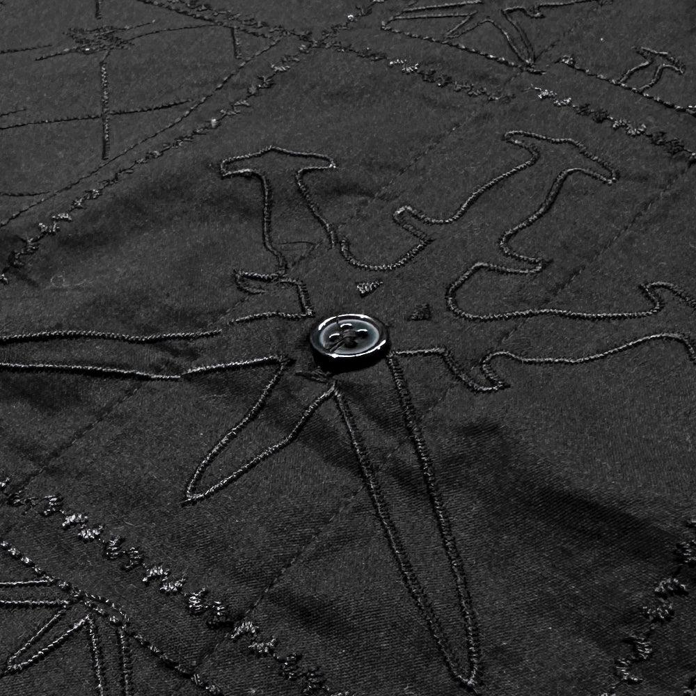 Dagger Monogram Embroidery Shirt - UNKNOWN LONDON - VENTURER