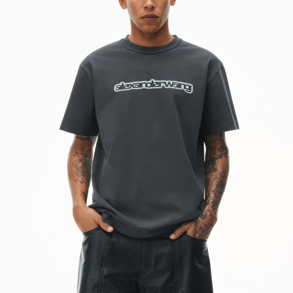 Halo Glow Graphic Tee - ALEXANDER WANG - VENTURER