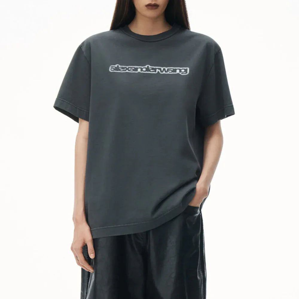 Halo Glow Graphic Tee - ALEXANDER WANG - VENTURER