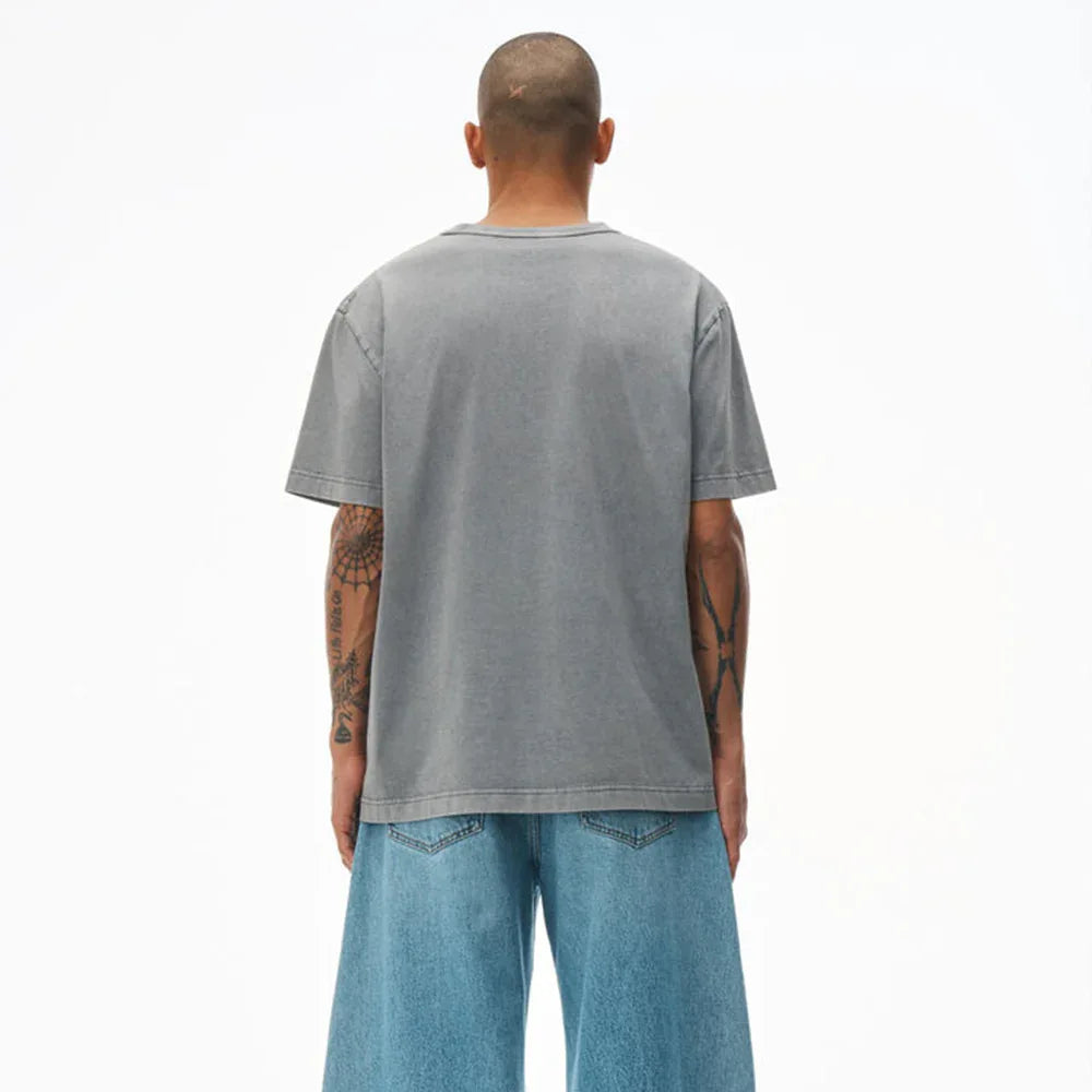 Embossed Logo Bi-Color Acid Tee - ALEXANDER WANG - VENTURER