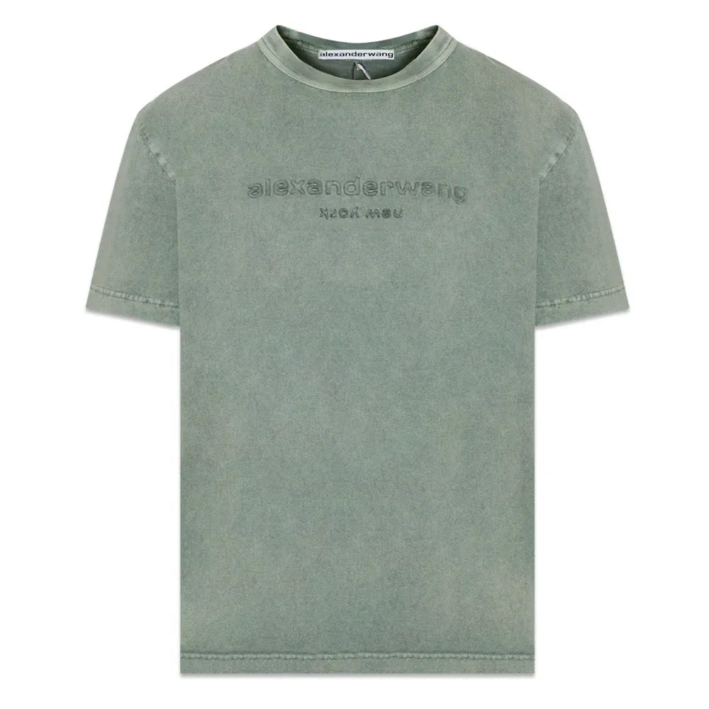 【新品、未使用】アレキサンダーワン エンボスロゴTシャツ グリーン ALEXANDER WANG (アレキサンダー ワン)商品ページ - Embossed Logo Bi