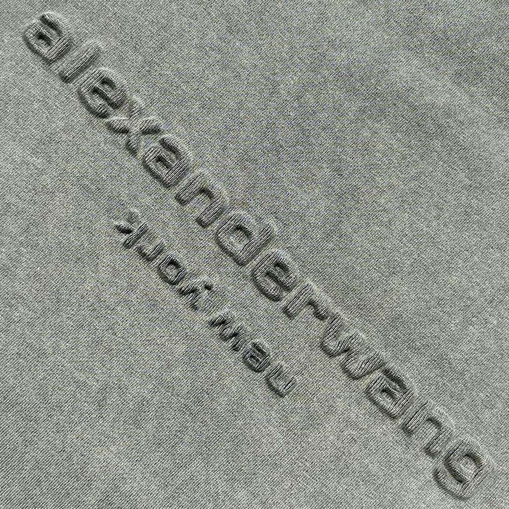 Embossed Logo Bi-Color Acid Tee - ALEXANDER WANG - VENTURER