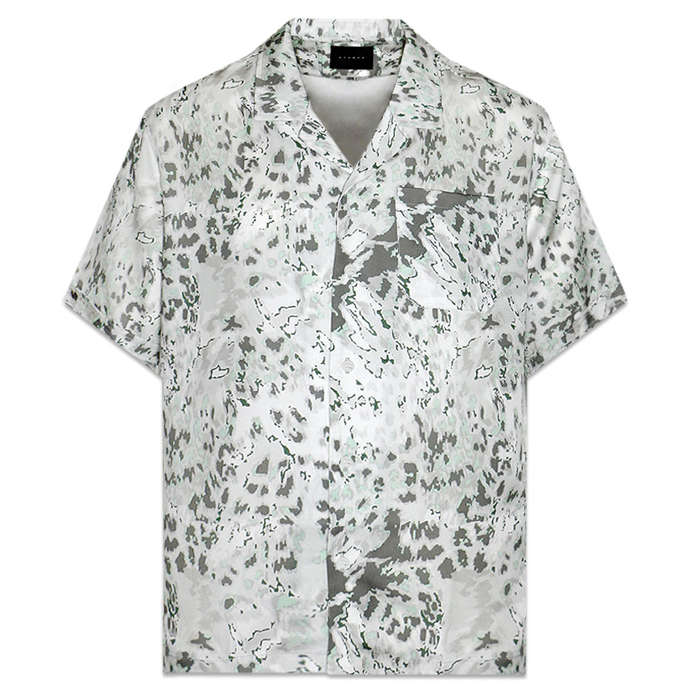 Ocean Leopard Camp Collar Buttondown
