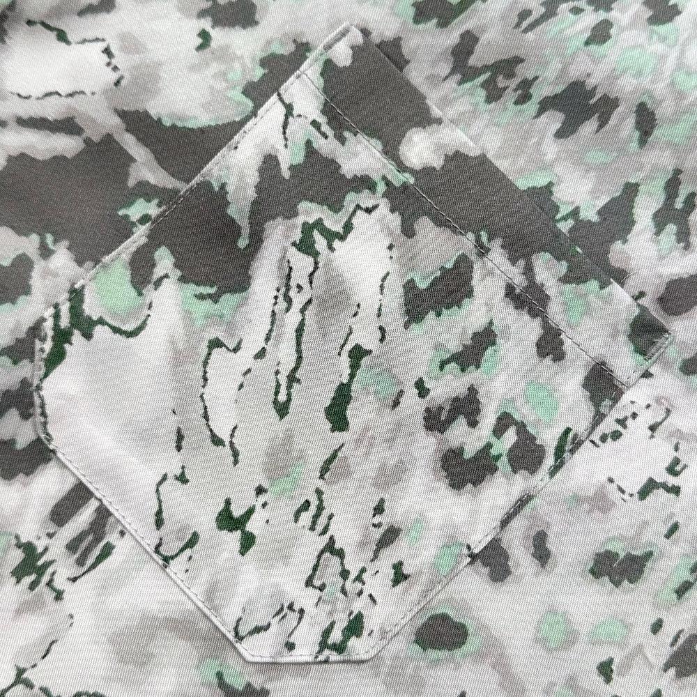 Ocean Leopard Camp Collar Buttondown - STAMPD - VENTURER