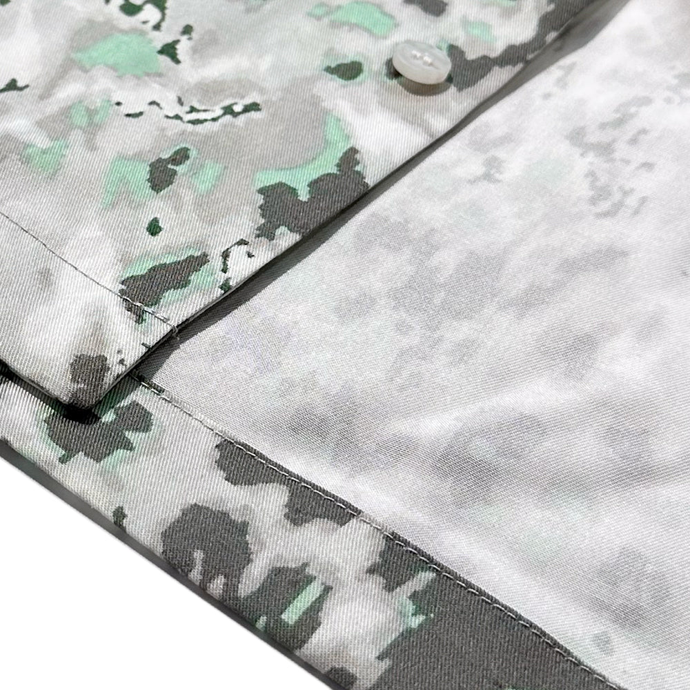 Ocean Leopard Camp Collar Buttondown