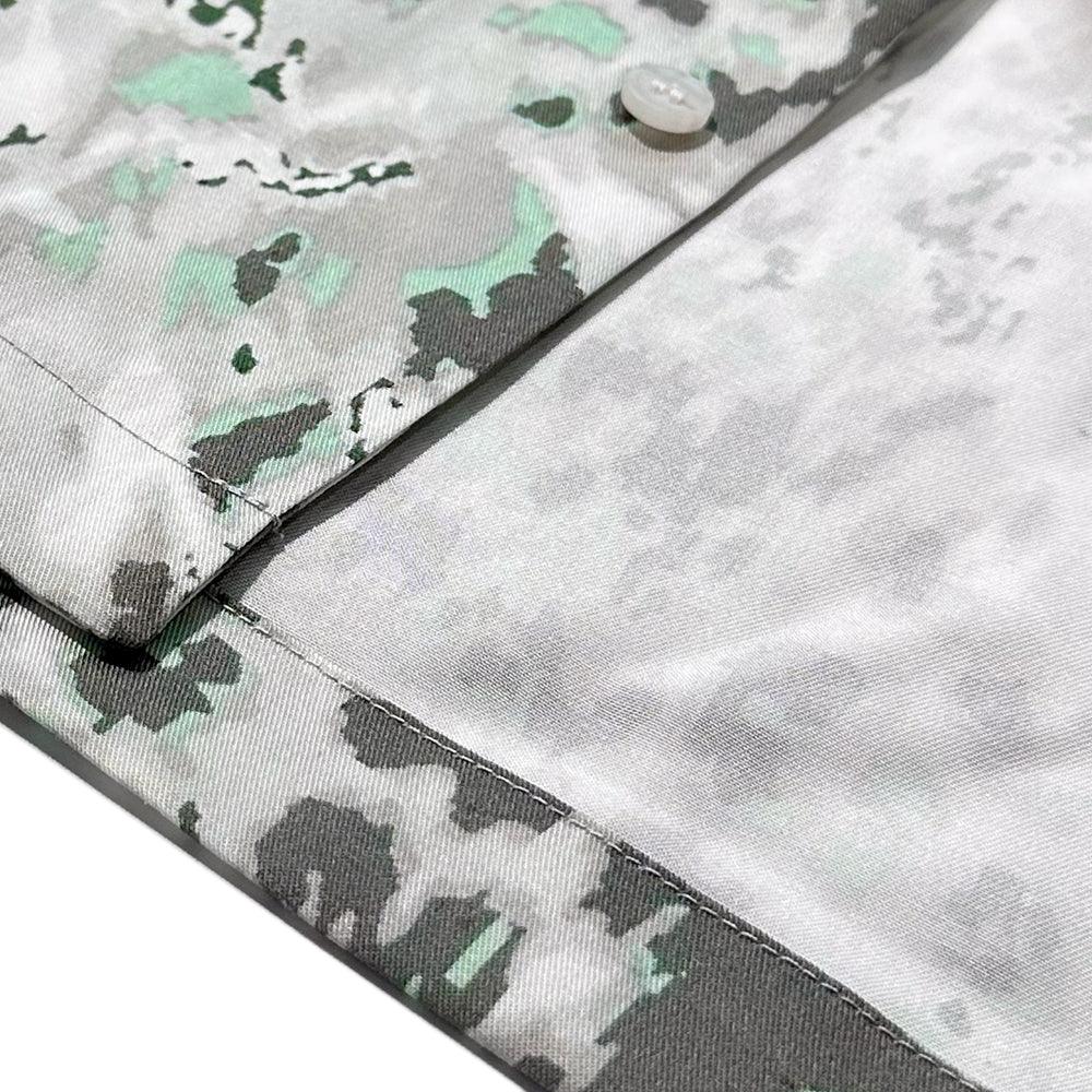 Ocean Leopard Camp Collar Buttondown - STAMPD - VENTURER