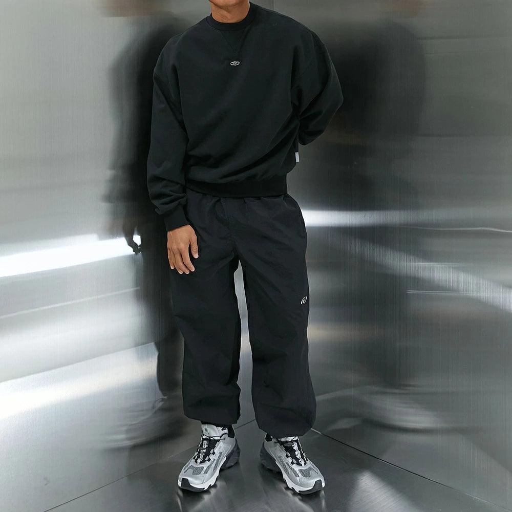 B Chrome Nylon Jogger Pants