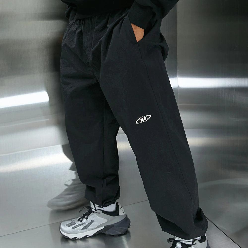 B Chrome Nylon Jogger Pants