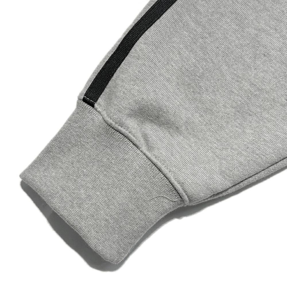 Big Chrome B Logo Track Line Zip Up Hoodie