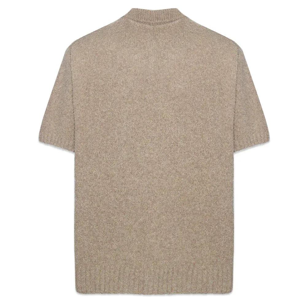 Boucle Textured Knit Polo - REPRESENT - VENTURER