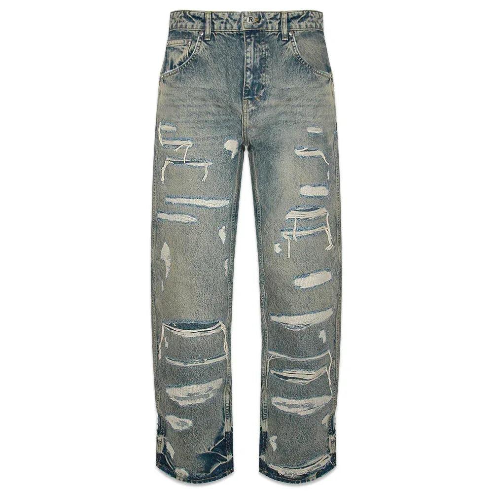 R3D Double Destroyer Baggy Denim - REPRESENT - VENTURER