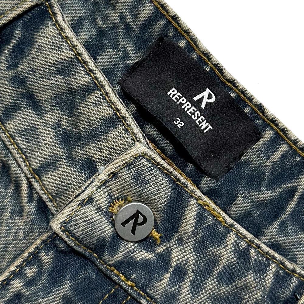 R3D Double Destroyer Baggy Denim - REPRESENT - VENTURER