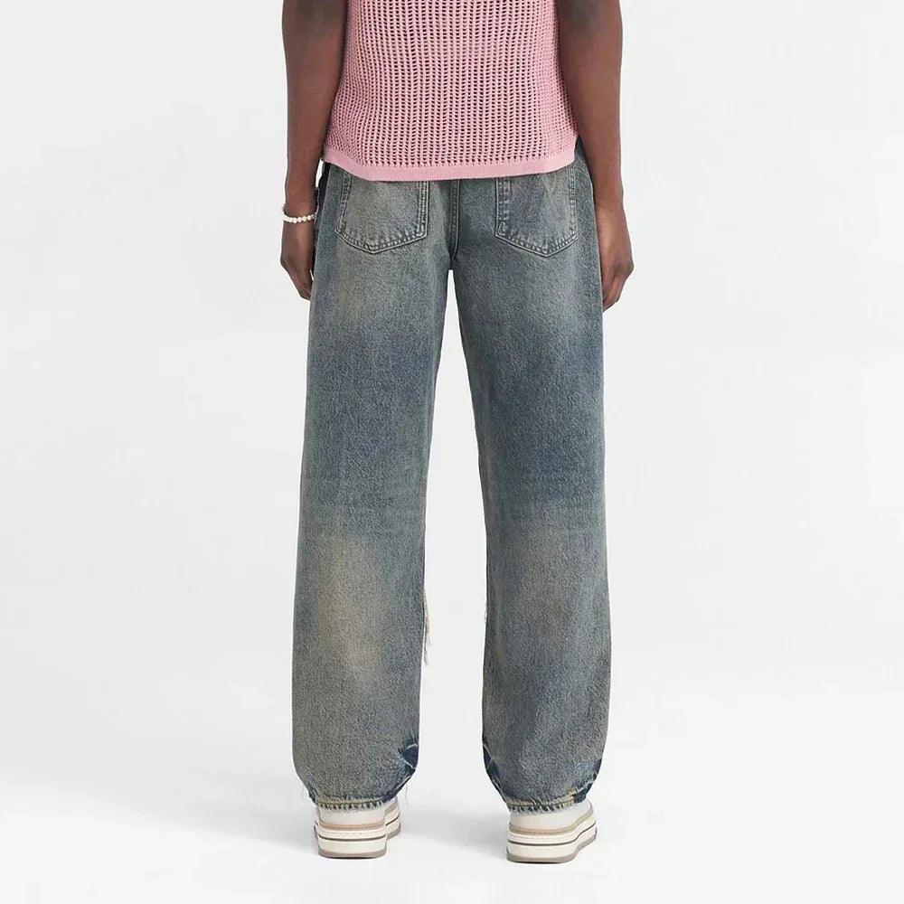 R3D Double Destroyer Baggy Denim - REPRESENT - VENTURER