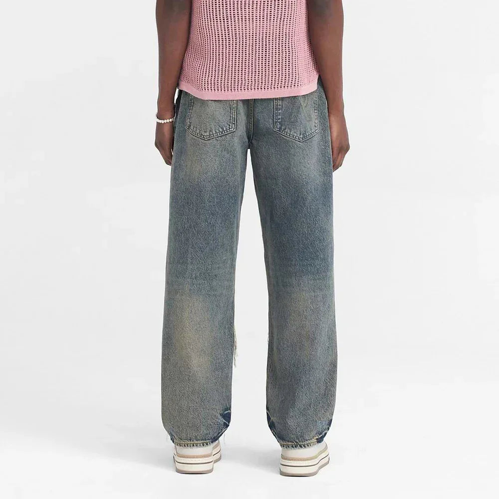 R3D Double Destroyer Baggy Denim - REPRESENT - VENTURER