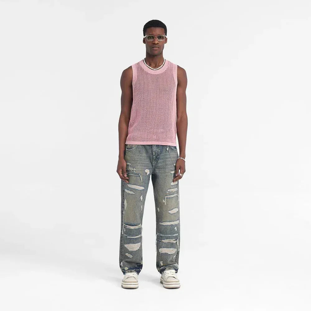 R3D Double Destroyer Baggy Denim - REPRESENT - VENTURER