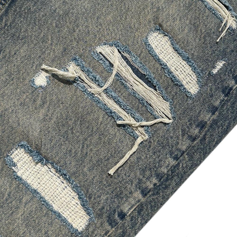 R3D Double Destroyer Baggy Denim - REPRESENT - VENTURER