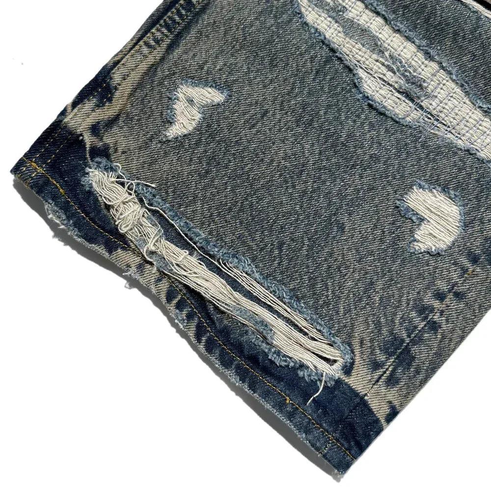 R3D Double Destroyer Baggy Denim - REPRESENT - VENTURER
