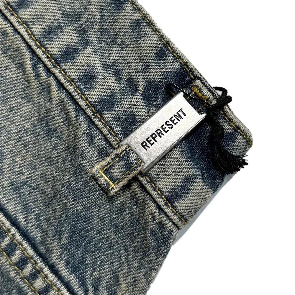 R3D Double Destroyer Baggy Denim - REPRESENT - VENTURER