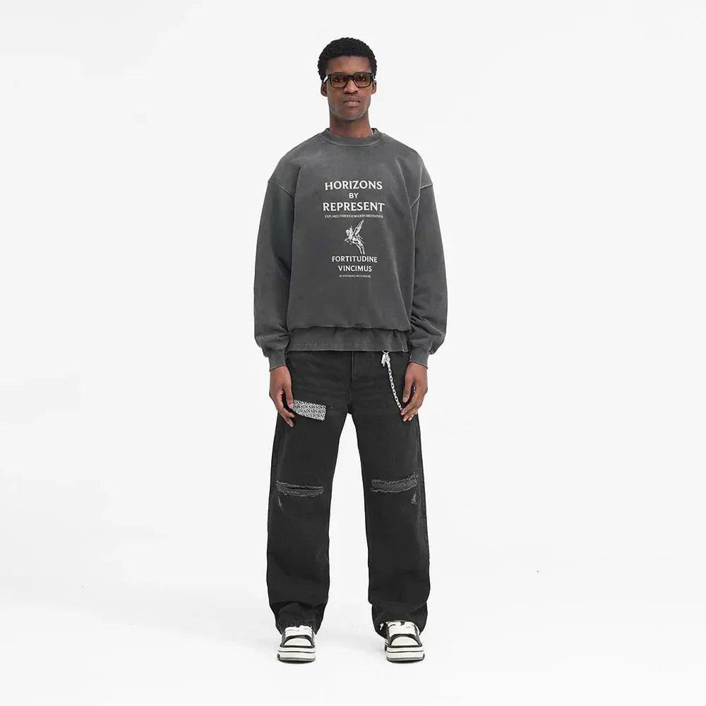 R3D Destroyer Baggy Denim - REPRESENT - VENTURER